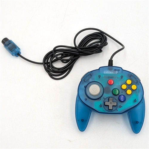 Retro Bit Tribute 64 Controller - Nintendo 64 Tilbehør - (B Grade) (Genbrug)
